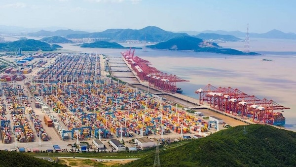 AI stowage system launched at Ningbo-Zhoushan Port