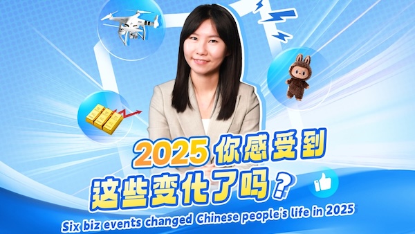 Six biz events changed Chinese people's life in 2025