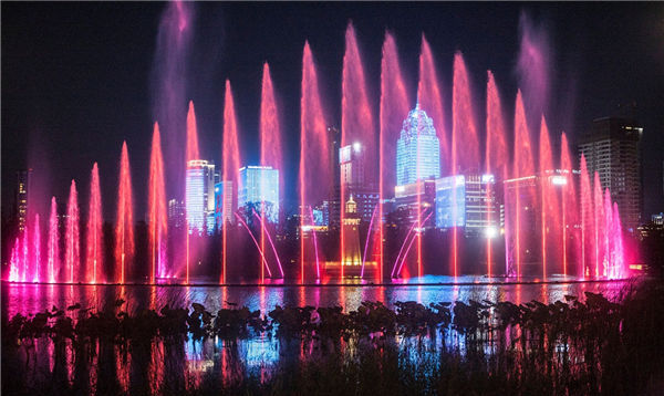 Splendid water show to be staged in Yinzhou