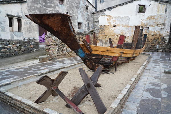 Ancient fishing village revitalized using art