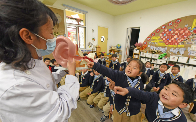 Children take part in Ear Care Day