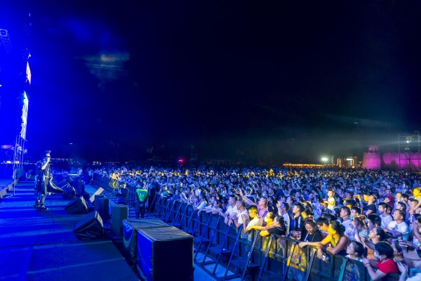    Night event held in Xiangshan