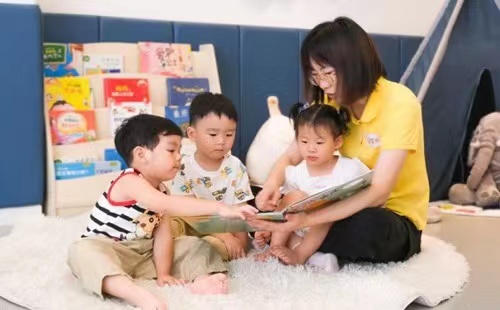 Younger children get care, parents get relief