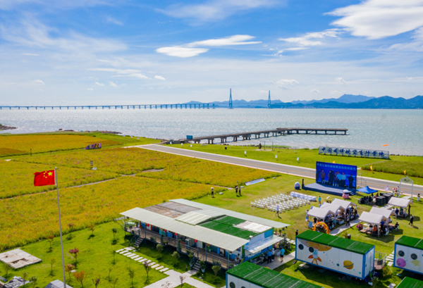 Flight training base becomes hit scenic spot