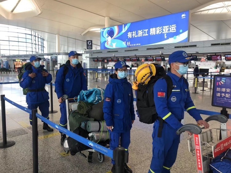 Ningbo rescuers to join relief operations in Turkiye