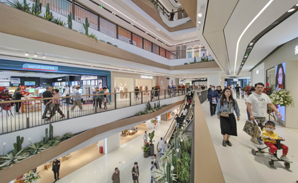 Shoppers coming back to malls
