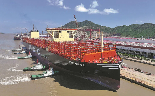 Zhejiang's shipbuilding sector sustains strong growth