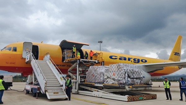 Ningbo launches first direct cargo flight to Russia
