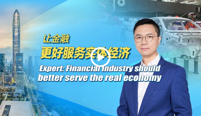 Financial industry should serve real economy: Expert